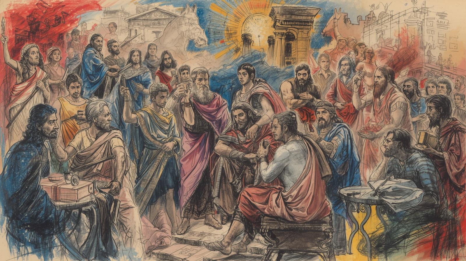 التاريخ والأدب: جدل الذاكرة والسرد في بناء المعنى الإنساني